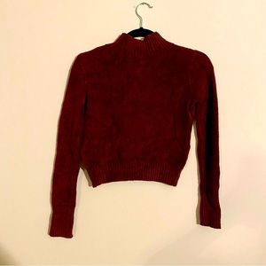 Maroon Turtleneck
